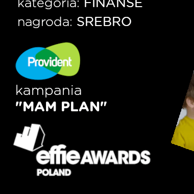 Provident pierwszą firmą pożyczkową z nagrodą Effie 