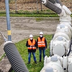 Nowoczesne drony na straży linii elektroenergetycznych