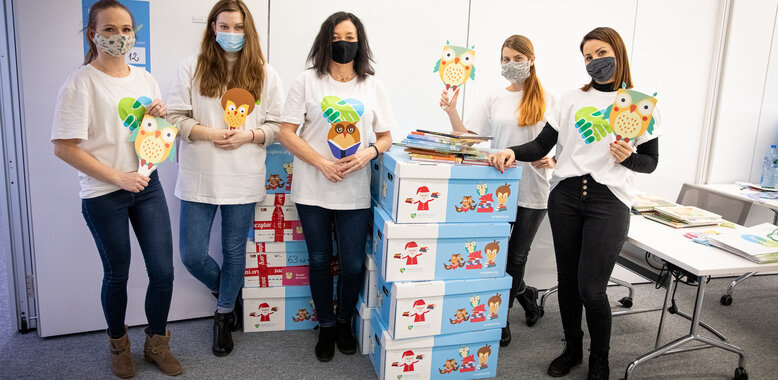 Wolontariusze Providenta przekazali ponad 1000 książek dla małych pacjentów, 100 prezentów dla dzieci z domów dziecka, zorganizowali zbiórkę dla uchodźców oraz wsparli schronisko dla zwierząt 