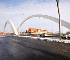 Gdański wiadukt Biskupia Górka gotowy