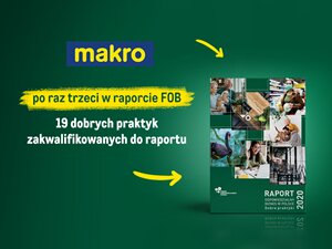MAKRO Polska trzeci rok z rzędu wyróżnione w raporcie „Odpowiedzialny biznes w Polsce”