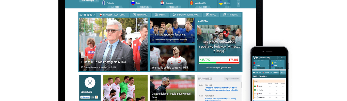 Euro 2020 w Wirtualnej Polsce