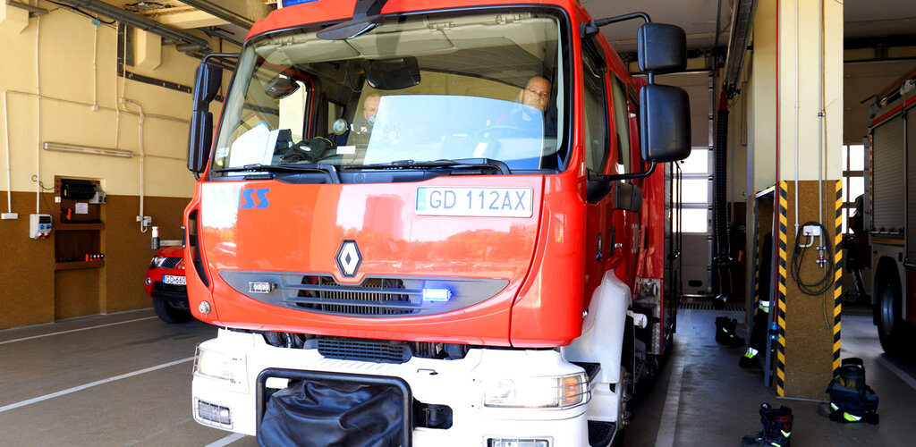 Strażacy i energetycy wspólnie na poligonie w Bąkowie