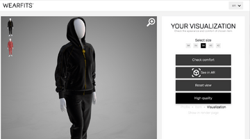 WEARFITS - demo screenshot - jumpsuit