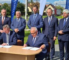 Podpisanie umowy na budowę drogi ekspresowej S19 na odcinku Haćki - Bielsk Podlaski