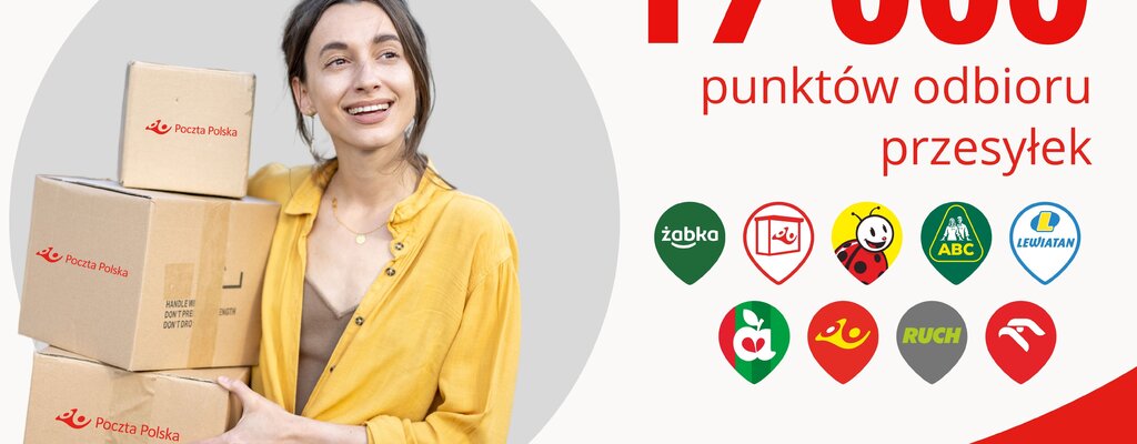 Przesyłki Poczty Polskiej docierają już do ponad 17 tys. punktów odbioru w całym kraju
