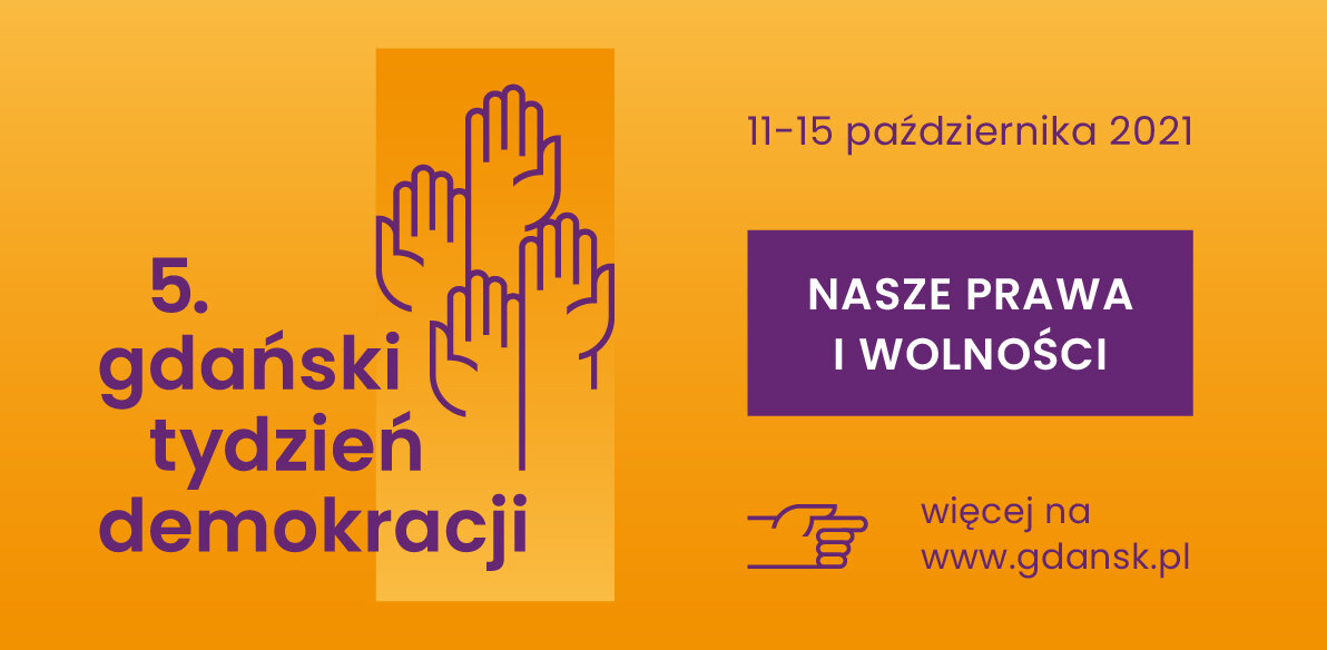 gdanski tydzien demokracji plakat