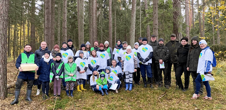 Provident z Dotlenieni.org posadził las na Warmii