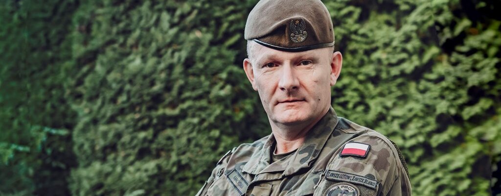 Pułkownik Michał Małyska – dowódca 3 Podkarpackiej Brygady Obrony Terytorialnej