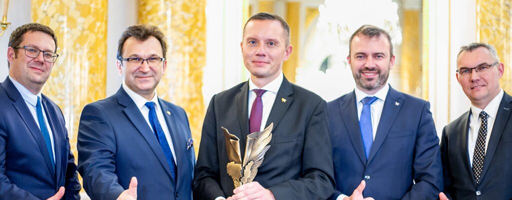 Poczta Polska z tytułem Strażnika Pamięci