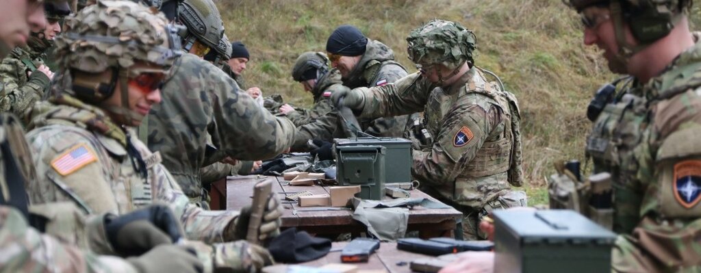 Suwalscy Terytorialsi na szkoleniu z sojusznikami z NATO