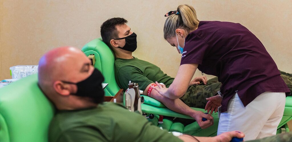 Ponad 100 żołnierzy z Podkarpacia wzięło udział w akcji honorowego krwiodawstwa