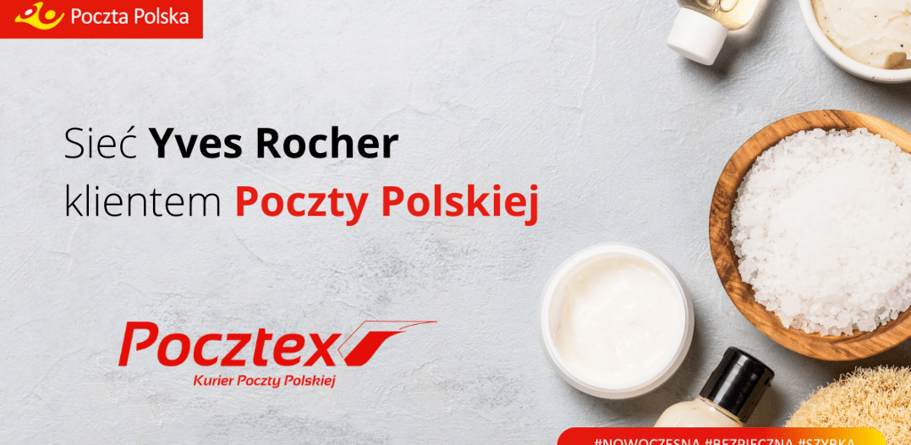 Sieć Yves Rocher klientem Poczty Polskiej