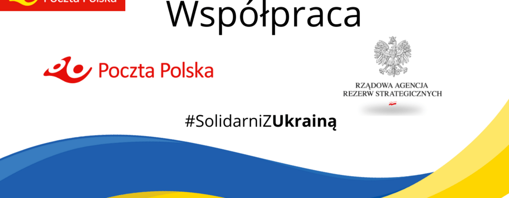 Poczta Polska realizuje pilne dostawy zaopatrzenia dla uchodźców z Ukrainy 