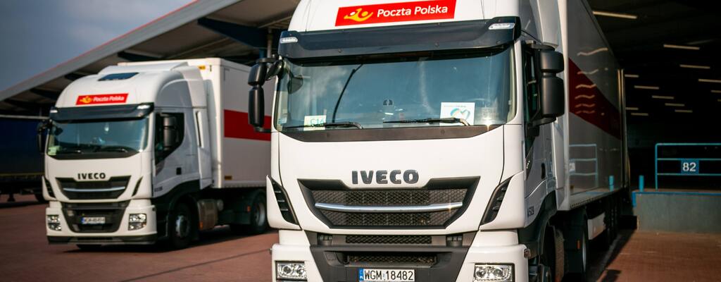 Transport z pomocą humanitarną Poczty Polskiej dla Ukrainy