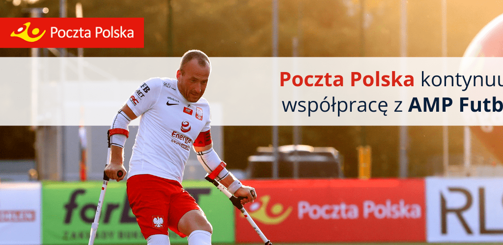 Poczta Polska zawarła umowę na współpracę z Reprezentacją Polski Amp Futbol