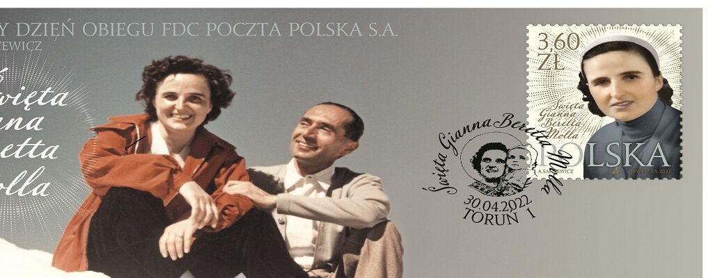 Święta Gianna Beretta Molla na nowym znaczku Poczty Polskiej