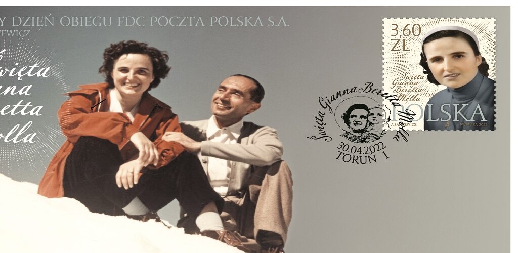 Święta Gianna Beretta Molla na nowym znaczku Poczty Polskiej 