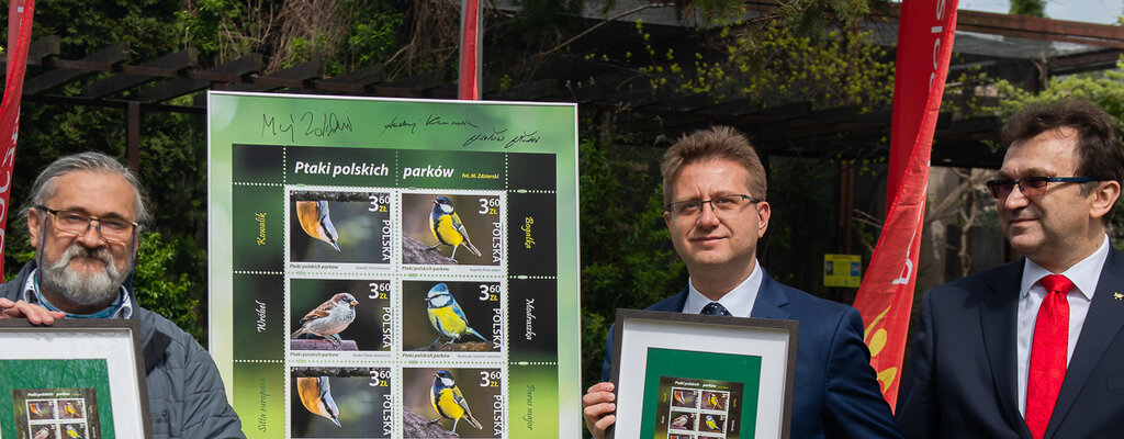 Poczta Polska wydaje znaczki z ptakami polskich parków 