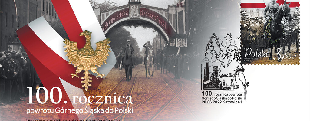 Poczta Polska zaprezentowała znaczek z okazji 100. rocznicy powrotu Górnego Śląska do Polski
