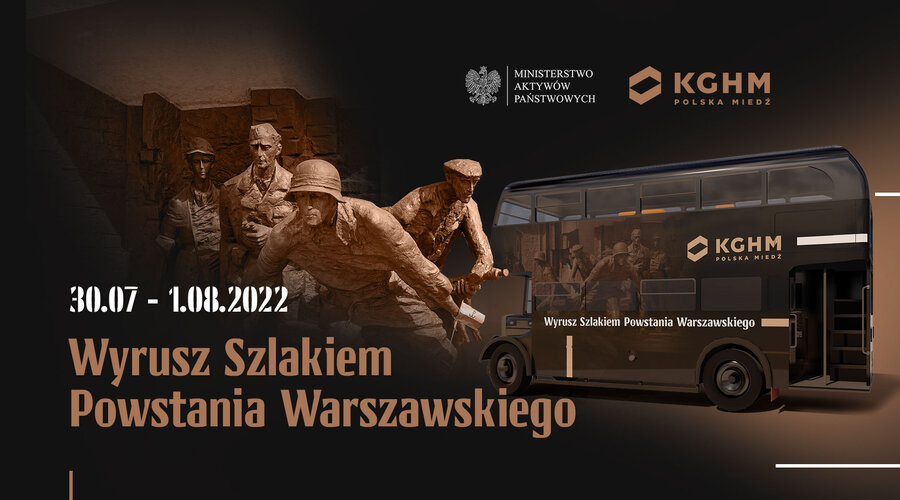 Pamięć o bohaterach musi trwać! KGHM uczestniczy w obchodach 78. rocznicy Powstania Warszawskiego