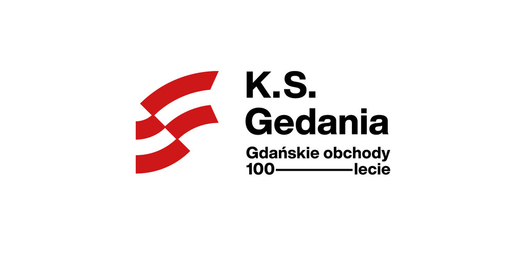 KS Gedania - logo obchodów, tatastudio, mat  Muzeum Gdańska