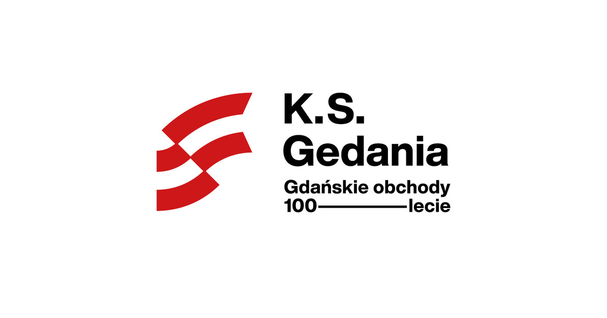 KS Gedania - logo obchodów, tatastudio, mat  Muzeum Gdańska