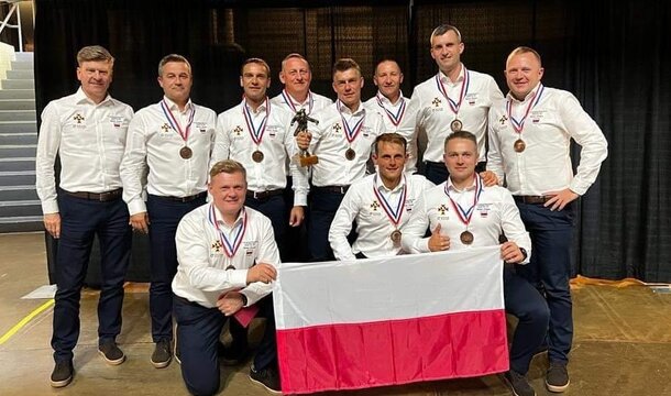 The KGHM’s mine rescuers won a bronze medal at the International Mines Rescue Competition