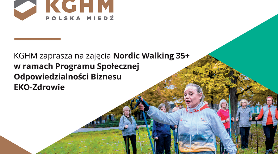 KGHM ogłasza jesienną edycję zajęć nordic walking