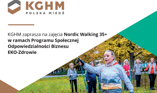 KGHM ogłasza jesienną edycję zajęć nordic walking