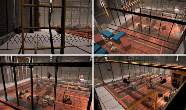 Rules for working at heights in virtual reality - KGHM is implementing another innovative work safety solution