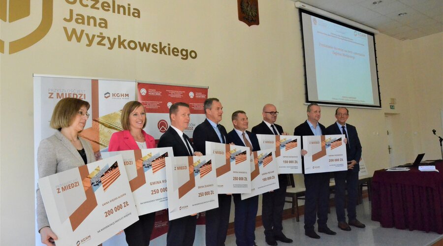 KGHM dla samorządów – konferencja podsumowująca wsparcie dla gmin i powiatów z Zagłębia Miedziowego