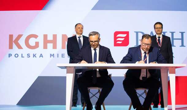 Together for the development of the Polish economy - KGHM signed an agreement with the Polish Investment and Trade Agency