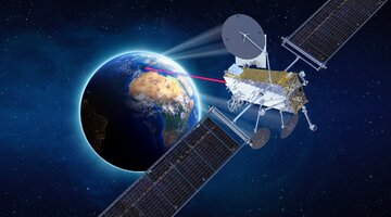 VERTIGO Project laser communications copyright Thales Alenia Space 