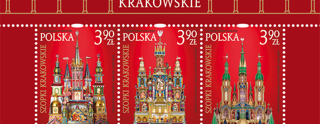 „Szopki Krakowskie” na znaczkach Poczty Polskiej