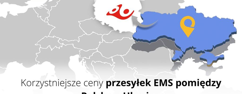 Korzystniejsze ceny przesyłek EMS pomiędzy Polską a Ukrainą