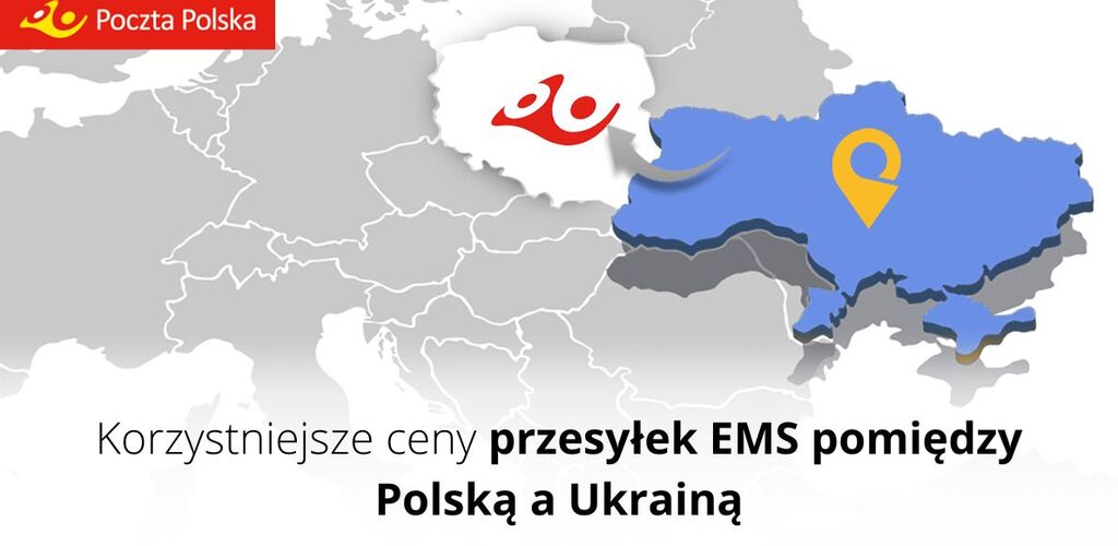 Korzystniejsze ceny przesyłek EMS pomiędzy Polską a Ukrainą