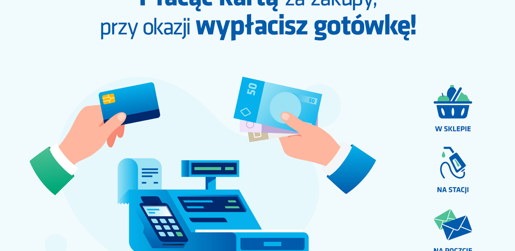 Poczta Polska udostępnia klientom dwukrotnie zwiększony limit wypłat gotówkowych w ramach usługi cash-back 