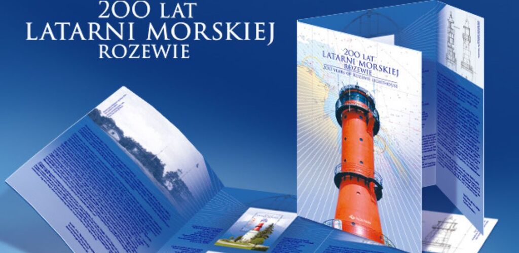  Folder filatelistyczny ze znaczkiem "200 lat latarni morskiej Rozewie” oraz wydaniem specjalnym w wersji poliwęglanowej