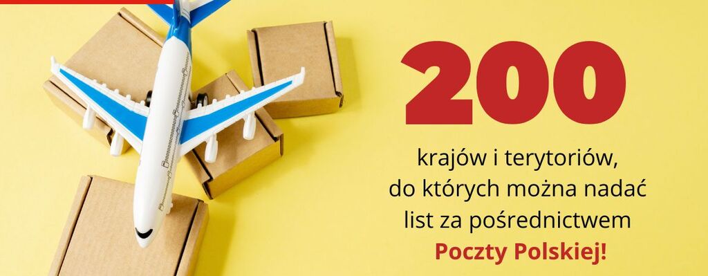 Already 200 countries and territories to which a letter can be sent via Poczta Polska