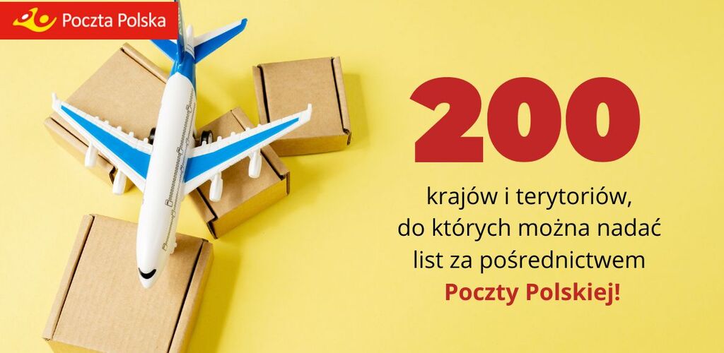 Już 200 krajów i terytoriów, do których można nadać list za pośrednictwem Poczty Polskiej