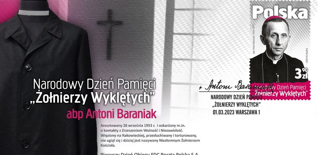 Poczta Polska nie zapomina o „Żołnierzach Niezłomnych”. Kolejny bohater upamiętniony znaczkiem pocztowym