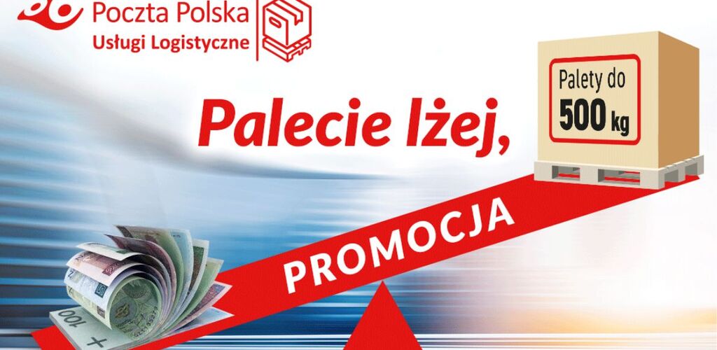 Poczta Polska do końca roku przewiezie lekkie palety w promocyjnych cenach 