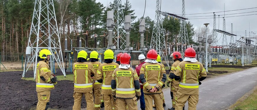 Energetyczne szkolenie dla grudziądzkiej Straży Pożarnej 