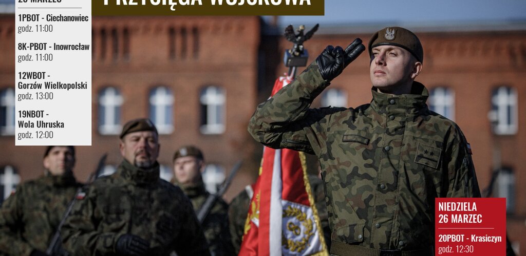 „Ja żołnierz Wojska Polskiego przysięgam” – zapowiedź nadchodzących przysiąg