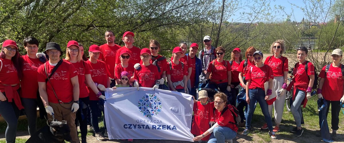 Wolontariusze Generali Polska przyłączyli się do Operacji Czysta Rzeka