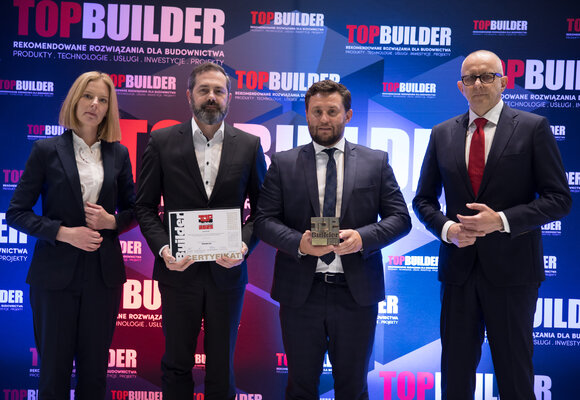 Budimex with the Top Builder 2023 award for the modernisation of the E-59 railway line Rokietnica - Wronki section