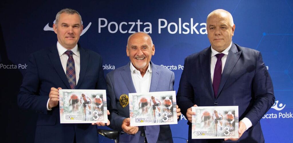 Najważniejszy polski wyścig kolarski uhonorowany znaczkiem pocztowym