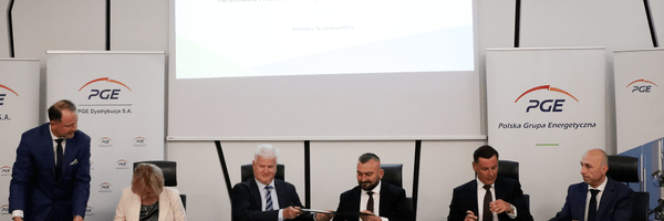 Podpisanie umowy RAN dla sieci LTE450 PGE o znaczeniu krytycznym