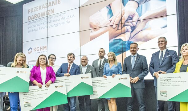KGHM donated more than PLN 105,000 for charitable activities in the Copper Belt